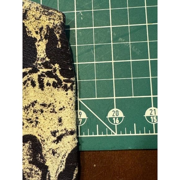 Vintage Sleeveless Small Dress Exclusive Brookhaven Print 50's 60's Button Down - Picture 10 of 10